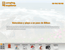 Tablet Screenshot of campingsopelana.com